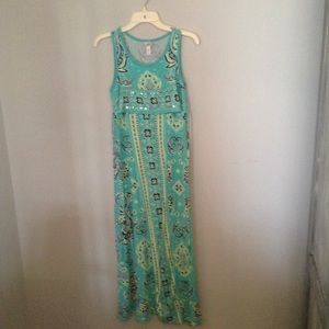 Teal Maxi Dress